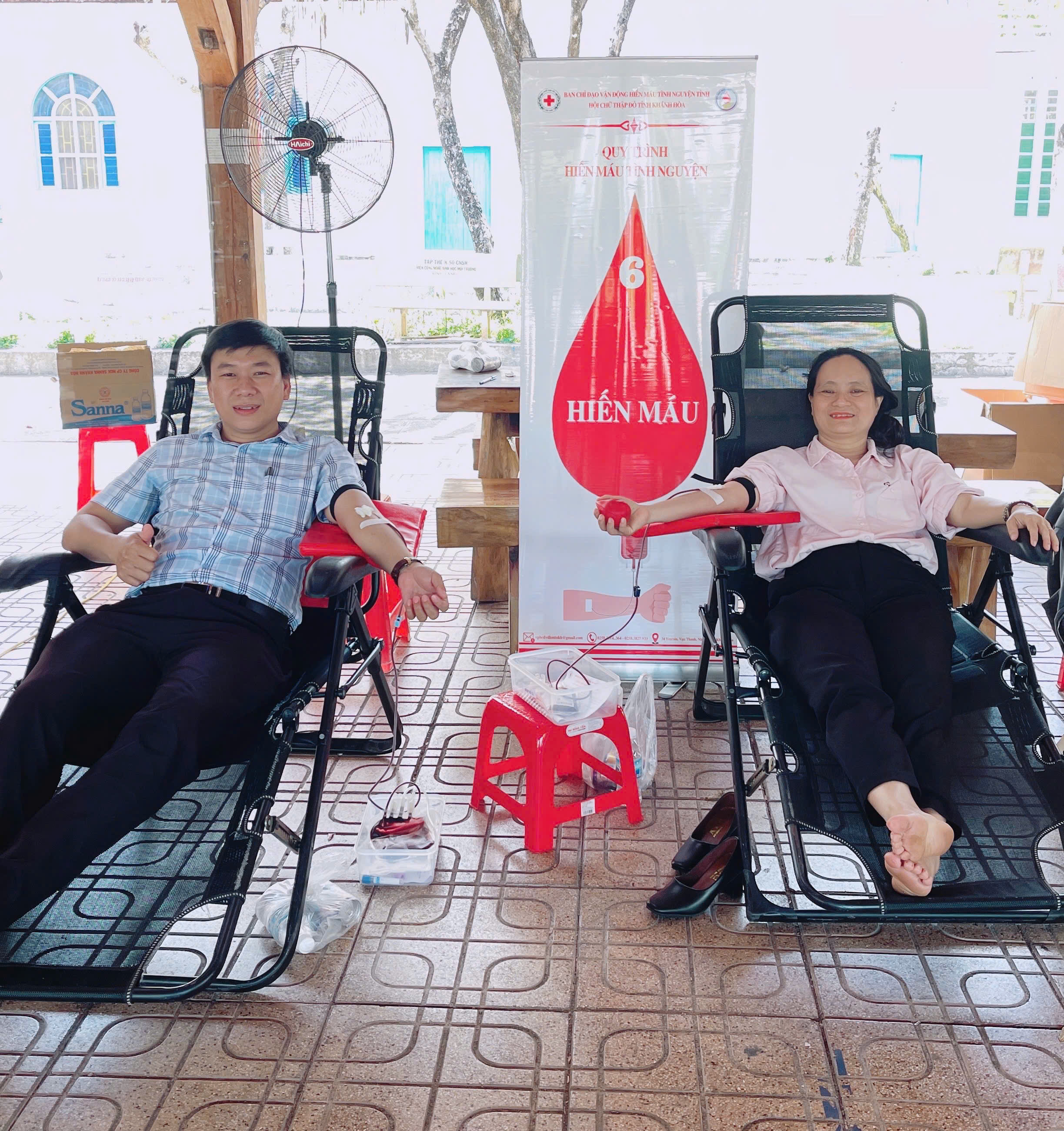 Phường Vĩnh Phước: Hiến máu tình nguyện nhân kỷ niệm 50 năm Ngày Giải phóng miền Nam, thống nhất đất nước (30/4/1975 - 30/4/2025)